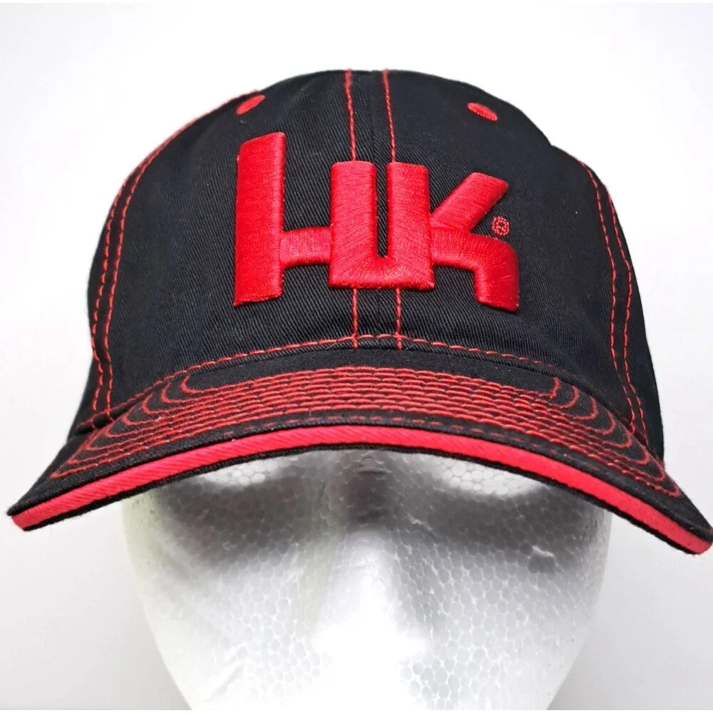 Heckler & Koch Authentic Hk Black Range Shooter Tactical Baseball Cap Hat NEW - Picture 3 of 7